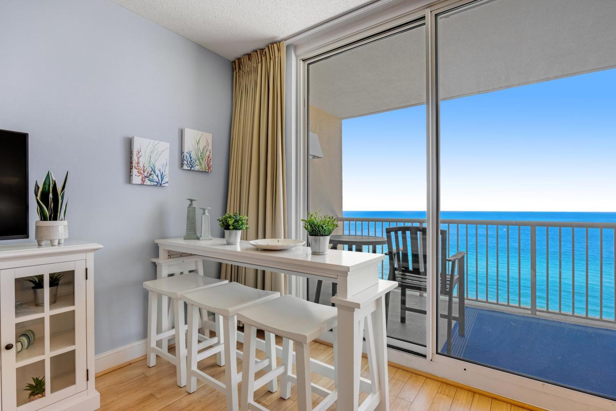 Parking Fee Included-Majestic 1-1606! Gulf Front 1Bedroom, Pool,Hot Tubs,Tennis Panama Stadt Exterior foto