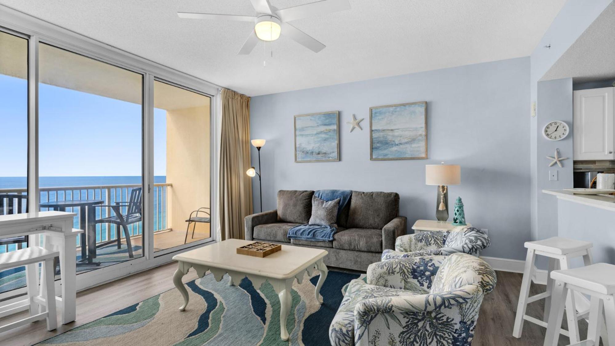 Parking Fee Included-Majestic 1-1606! Gulf Front 1Bedroom, Pool,Hot Tubs,Tennis Panama Stadt Exterior foto